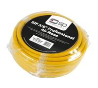 SIP Air Compressor Hose 10m Airline Hose Nitrile Rubber & PVC 21.4Bar (310psi) 1/4" BSP Fittings