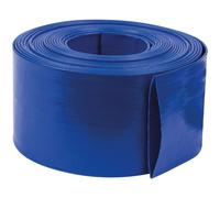 SIP 3 Inches 10mtr Layflat Delivery Hose - H7.6 cm in Blue SIP Blue