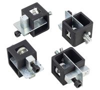 SIP 4pc Adjustable Offset Butt Welding Clamps to Position and Align Sheet Metal Panels