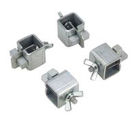 SIP 4pc Flush Butt Welding Clamps to Position and Align Sheet Metal Panels for Edge to Edge Welding