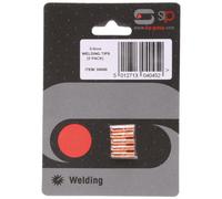 Sip 5Pc 0.6mm M5 Mig Welding Contact Tips - L2 X W5.5 X H11.5 Cm