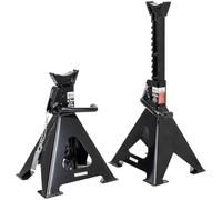 SIP 6 Ton Ratchet Axle Stands Pair Heavy Duty Adjustable Car Van Garage Workshop Jack Stands