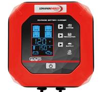 SIP Advanced Car Battery Charger GX15 12V/24V 15A 10 Charging Steps Smart Charger Battery Maintainer