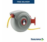 SIP Air Hose Reel 15m Auto Retractable Rewind Wall Mounted Line Compressor 07974