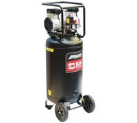 SIP Airmate 100L Vertical Air Compressor 3hp 8Bar Low Noise Oil-Free 67dB | Direct Drive, Spray Paint, Airbrush, Nailing, Stapling, Inflation, Workshop, Twin Cylinder, 13.6CFM, Brushless 2-Pole Motor