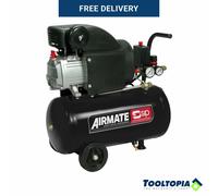 SIP Airmate Air Compressor Direct Drive 230V 24L 2hp / 1.5kW 8 Bar 8CFM 94dB