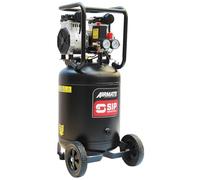 SIP Airmate Vertical 50L Oil-Free Direct Drive Air Compressor 2hp 116psi 8Bar Low Noise 62dB 9.6CFM