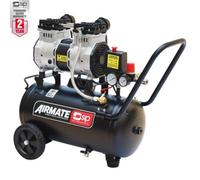 Sip Dd 2Hp 24Ltr Low Noise Oil-Free Compressor 2 Year Warranty 05478