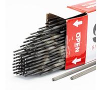 SIP E6013 Mild Steel ARC Welding Electrodes 1.6mm 1kg General Purpose Rods | Rutile-Based, All Positions, Sheet Metal & Thin Materials, Maintenance & Repair, ISO 9001 Approved, Multi-Society Certified