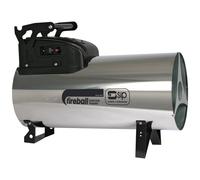 SIP FIREBALL 2901DV Propane Space Heater - Stainless Steel SIP Multicolor