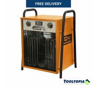 SIP FIREBALL Turbofan 15000 Electric Fan Heater 400V 3-Phase 15kW 4 Settings