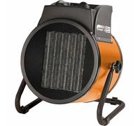 SIP FIREBALL Turbofan 5000 Electric Fan Heater 400V 5kW 17,064BTU/hr 2 Heat Settings & Cool Function