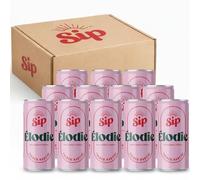 Sip French Martini Alcohol Free Cocktail Cans 12 Pack | Bar-Quality Mocktails Ready to Drink Made with Real Pineapple, Raspberry & Lime | No Added Sugar & Natural Ingredients | Female Founded UK Brand