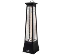 SIP Infrared Freestanding Pyramid Patio Heater 230V 2kW Electric Heater Carbon Fibre 6820 BTU/hr
