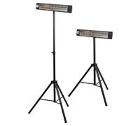 SIP Infrared Halogen Heater 230V 2kW Electric Patio Heater 6820 BTU/hr with Adjustable Height Stand