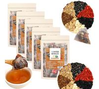 Sip Into Nature With Every Cup Of Ginseng Six Treasure Tea, Kidney Tea Formula Ginseng Eight TreasuresTea, Natural Liver And Kidney Care Pure Chinese Herbal Medicine Five Treasure Teas (5)
