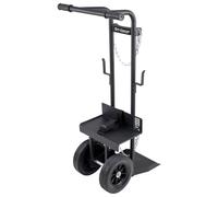 SIP Large Cylinder Welding Trolley, Heavy Duty Cart for Welding Gas Cylinder and Welder Machine
