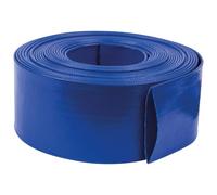 SIP Layflat Water Hose Pipe, 2" 10m PVC Reinforced Delivery Lay Flat Hose Roll Water Pipe