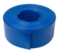 SIP Layflat Water Hose Pipe, 3" 30m PVC Reinforced Delivery Lay Flat Hose Roll Water Pipe