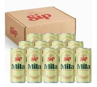 Sip Margarita Alcohol Free Cocktail Cans 12 Pack | Bar-Quality Mocktails Ready to Drink | Made with Real Fruit, Agave & Jalapeño Extract | No Added Sugar & Natural Ingredients | UK Brand