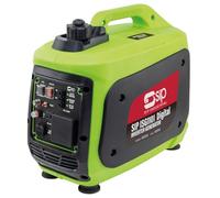 SIP MEDUSA ISG1101 Petrol Digital Inverter Generator 1.1kW Low Noise 58dB | Camping, Off-Grid, Motorhome, Site Use, Standby Power, Pure Sine Wave, 230V, 12V and 2x USB, 3.5hr Runtime, EURO V, 13.75kg