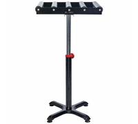 SIP Heavy-Duty 5 Roller Stand, Adjustable 680-1150mm, 100kg Capacity, Workshop Saw Support