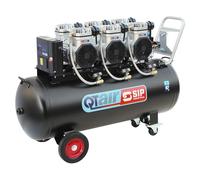 SIP QT Air Compressor Ultra Low Noise Oil-Free Direct Drive, 230V 150L 4.5hp 3.3kW 116psi 22.8CFM
