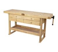 Sip 01460 Professional Hardwood 4-Drawer Workbench