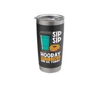 Sip Sip Hooray Coffee & Dough Sweet Lover Coffee & Doughnuts Stainless Steel Insulated Tumbler