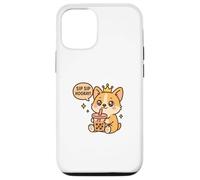Sip Sip Hooray Corgi Boba Kawaii Dog Case for iPhone 12/12 Pro