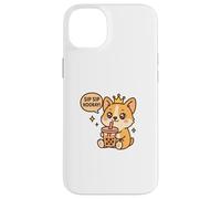 Sip Sip Hooray Corgi Boba Kawaii Dog Case for iPhone 14 Plus