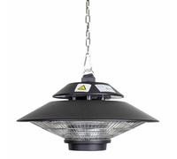 Sip Universal Halogen Hanging Heater - Stainless Steel - L45 X W45 X H25 Cm