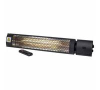 Sip Universal Halogen Heater With Remote Control - Aluminium - L11 X W13 X H66 Cm