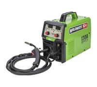 SIP WELDMATE AUTOPLUS MIG Welder 130A 3-in-1 MIG/ARC/TIG Synergic Inverter Portable Welding Machine