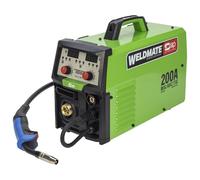 SIP WELDMATE AUTOPLUS MIG Welder 200A 3-in-1 MIG/ARC/TIG Synergic Inverter Portable Welding Machine