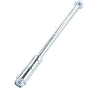 SIPARTS 12mm 180mm Front Rear Axle with Bushing 5mm 10mm 20mm Fit for Pit Dirt Bike Moped Scooter QUAD ATV Mini Bike Parts