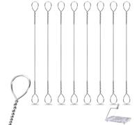 SIPARUI 8-Piece Cheese Slicer Wire, Replacement Slicing Board Wire, Marble Slicing Board for Cutting Cheese and Butter Chunks, 5.5-Inch Length (8-Piece Pack)