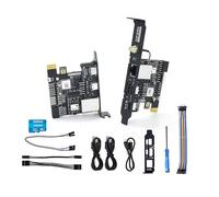 Sipeed NanoKVM IP-KVM Mini Remote Control Operations Maintenance Server, 1TOPS NPU 1GHz C906 RISC-V Linux Single Board Computer, with HD-MI 100M Network Connection (NanoKVM-PCIe ETH+WiFi+PoE)