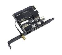 Sipeed NanoKVM Pro Nano 4K KVM over IP, 2x A53 CPU 1GB LPDDR4X 32GB eMMC, 1000M Ethernet POE WiFi 6, for Remote Server Maintenance ATX Power Control Batch Management (ATX,ETH WIFI,None LED)