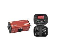 Sipeed NanoKVM-USB Operations Maintenance Server Tool Kit, Multi-Device Collaboration, Finger-sized 4K USB KVM for Server SBCs, USB A Switcher 1080P Video Capturer, 4K HDMI IN/Loop Out (KVM Full Kit3)