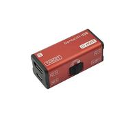 Sipeed NanoKVM-USB Operations Maintenance Server Tool Kit, Multi-Device Collaboration, Finger-Sized 4K USB KVM for Server SBCs, USB A Switcher 1080P Video Capturer, 4K HD-MI IN/Loop Out (Red USB KVM)