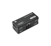 Sipeed NanoKVM-USB Operations Maintenance Server Tool Kit, Multi-Device Collaboration, Finger-sized 4K USB KVM for Server SBCs, USB A Switcher 1080P Video Capturer, 4K HD-MI IN/Loop Out (Black USB KVM