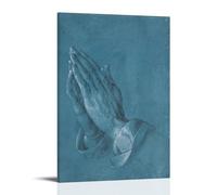 sipfsi Albrecht Dürer Masterpieces(Canvas Wall Art Praying Hands) Interior Upgrades Poster Wall Art Scroll Canvas Painting Picture Living Room Decor Home 12x18inch(30x45cm)