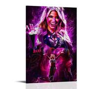 sipfsi Beautiful Wrestler Alexa Bliss Classic Art Poster Wall Art Picture Painting Canvas Prints Artworks Bedroom Living Room Decor 24x36inch(60x90cm)