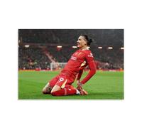 sipfsi Darwin Nunez Soccer Posters Art Canvas Painting Decor Wall Print Photo Home Modern Decoratives 08x12inch(20x30cm)