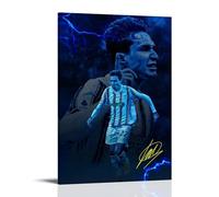 sipfsi Federico Chiesa Football Art Posters Artworks Canvas Room Aesthetic Wall Art Prints Home Modern Decor 16x24inch(40x60cm)