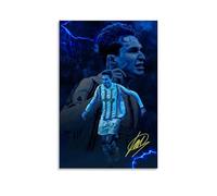 sipfsi Federico Chiesa Football Art Posters Cool Artworks Painting Wall Art Canvas Prints Hanging Picture Home Decors Idea 16x24inch(40x60cm)