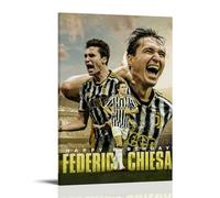 sipfsi Federico Chiesa Football Posters Canvas Wall Art Picture Prints Hanging Photo Idea Decor Homes Artworks 08x12inch(20x30cm)