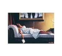 sipfsi Jack Vettriano Masterpieces(The Letter) Interior Upgrades Poster Canvas Art And Wall Art Picture Print Modern Family Bedroom Decors 20x30inch(50x75cm)