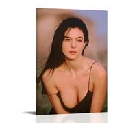 sipfsi Monica Bellucci Charming Actress Poster Wall Art Bedroom Prints Home Decor Hanging Picture Canvas Paintings 24x36inch(60x90cm)
